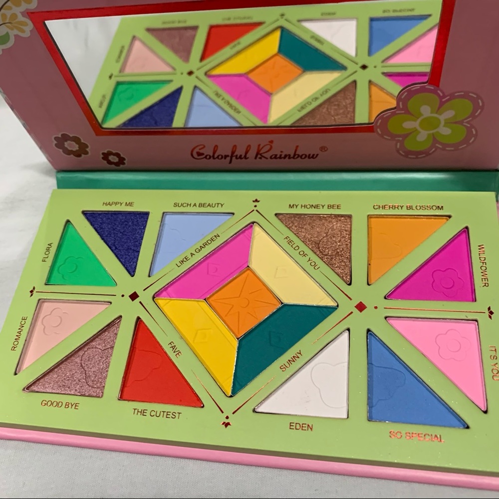 17 Color Rainbow Eyeshadow Palette - Never Used
